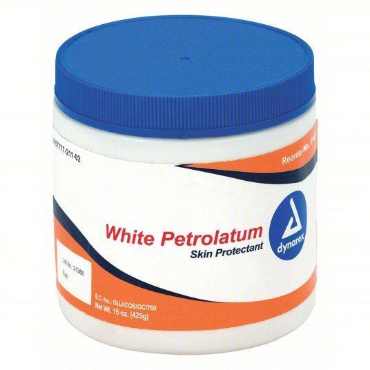 White Petroleum Jar - 15oz