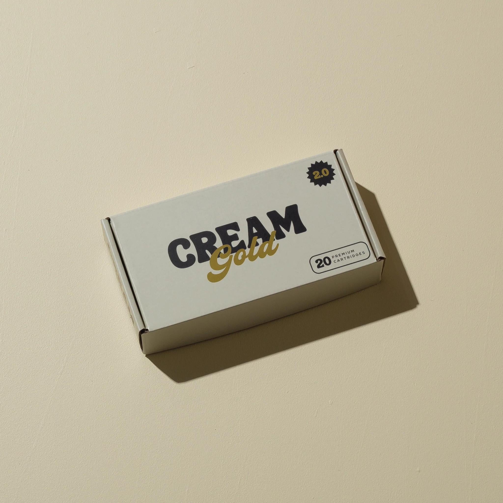 Cream Gold Cartridges - Thicc Round Shader