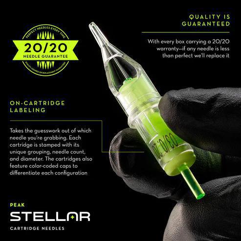 Peak Stellar Cartridges - Bugpin Round Liner