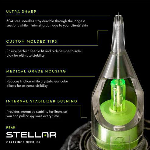 Peak Stellar Cartridges - Round Liner