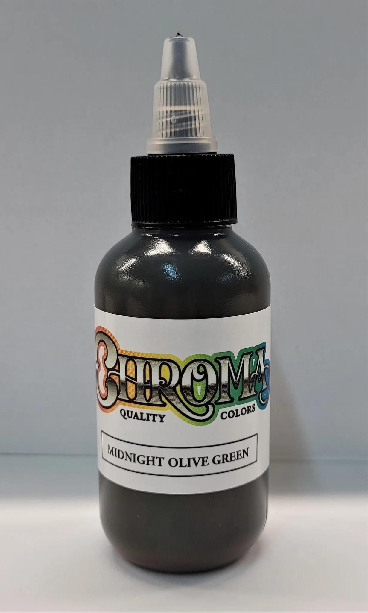 Chroma Ink - Midnight Olive Green