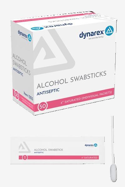Alcohol Swabsticks - box of 50