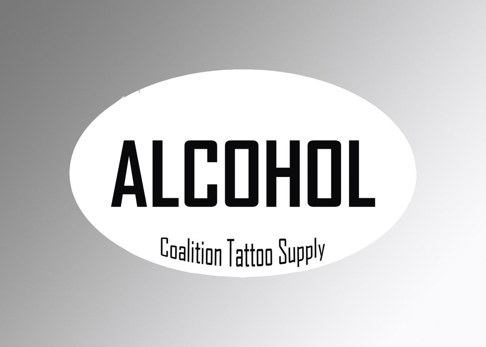 Alcohol Sticker