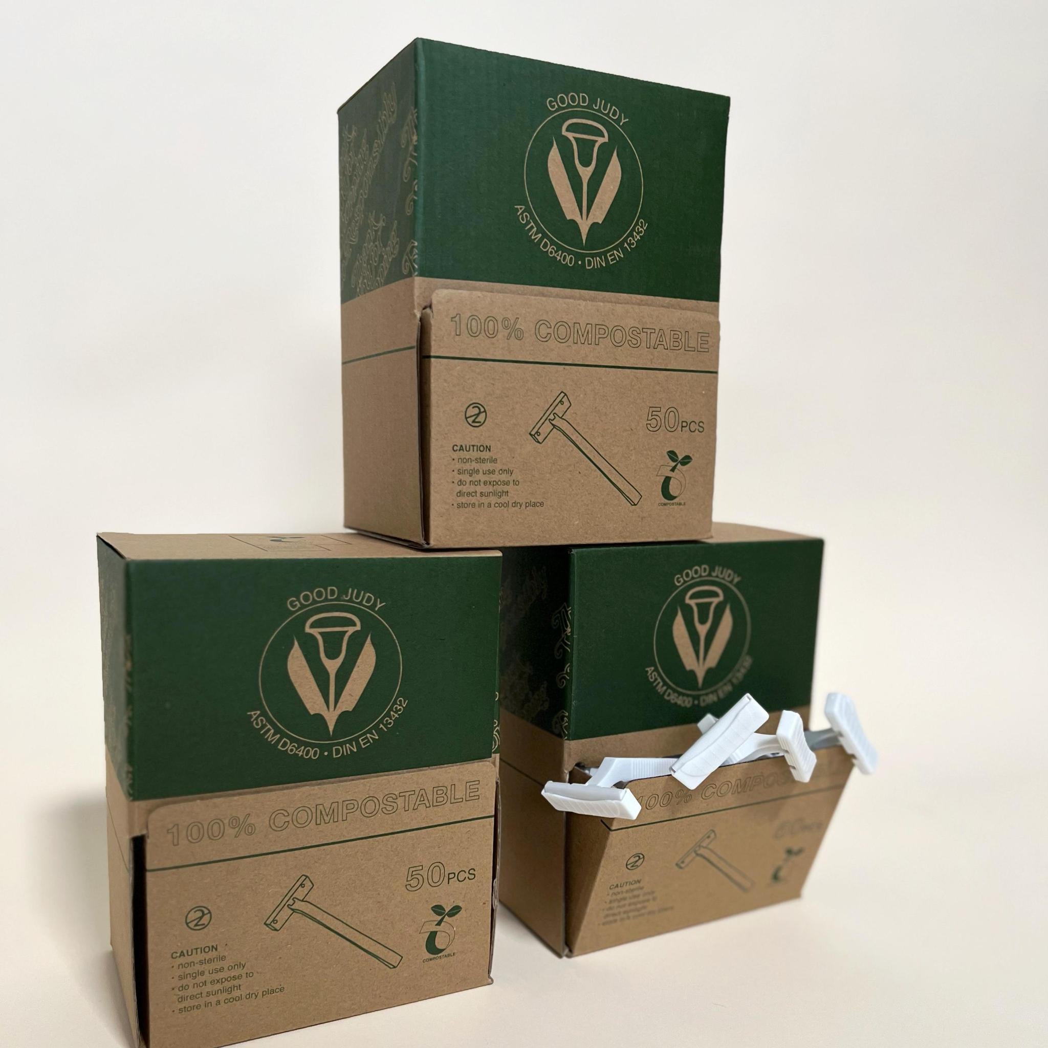 Compostable PLA Razors