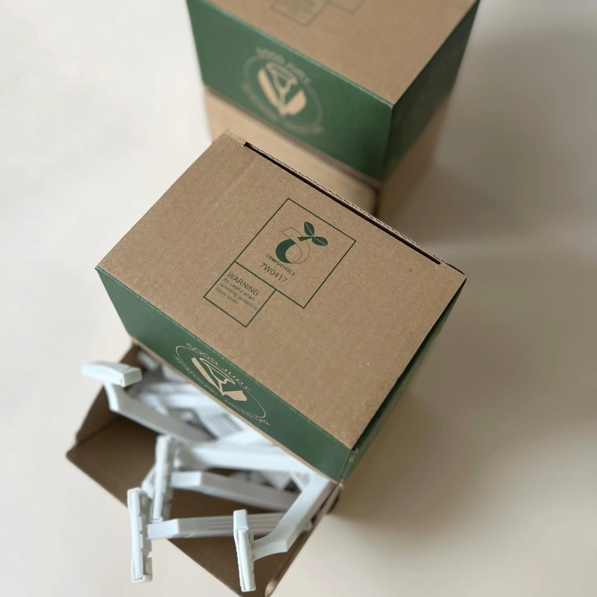 Compostable PLA Razors