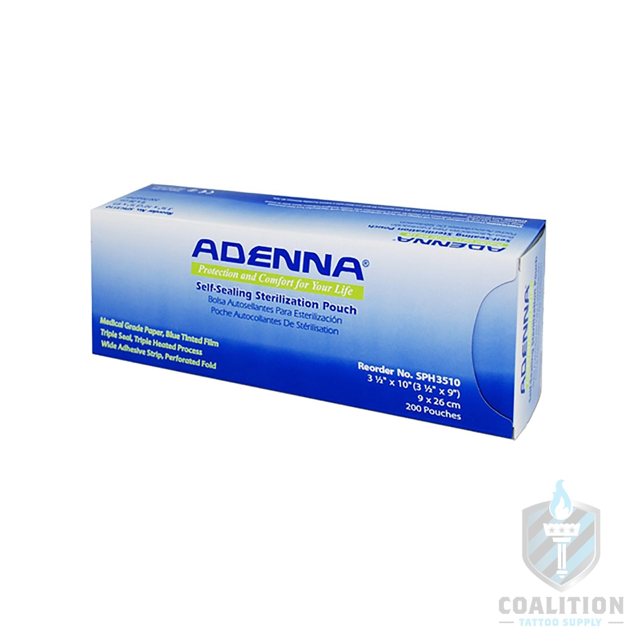 Sterilization Pouches 2.25 X 3.75 (2.25 X 2.75)