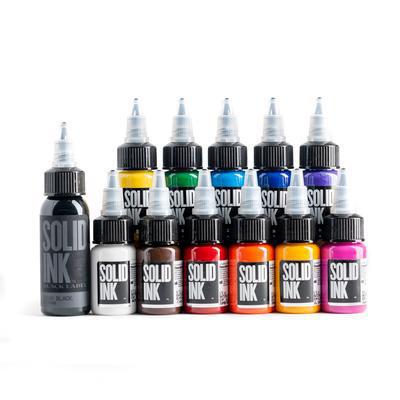 Solid Travel Set 1/2 ounce  - 12 colors
