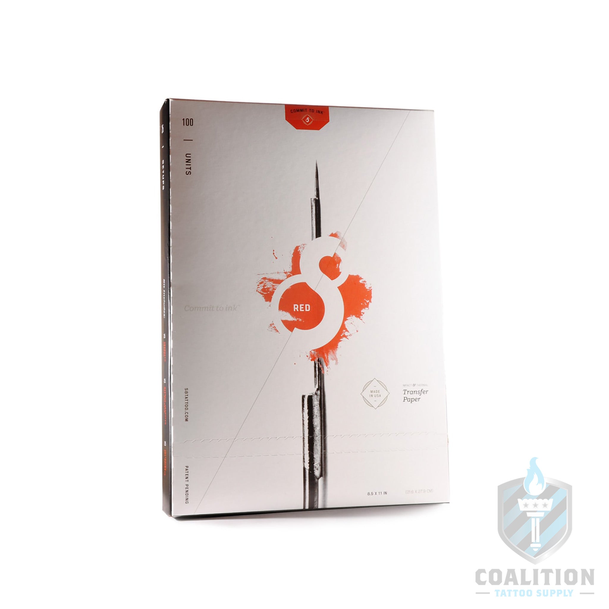 S8 Red Transfer Paper