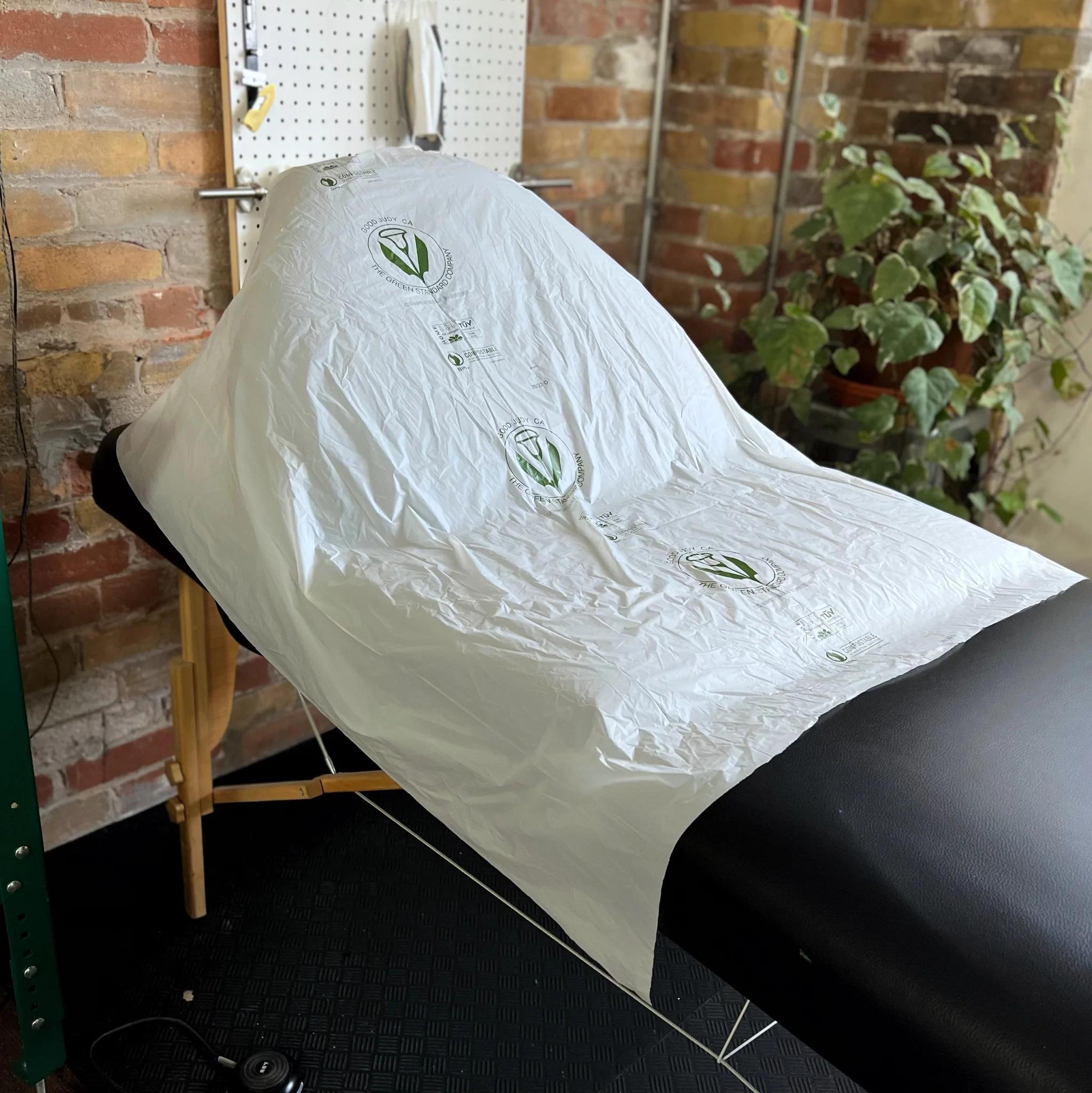 Compostable Half Bed Sheets 37 x 43