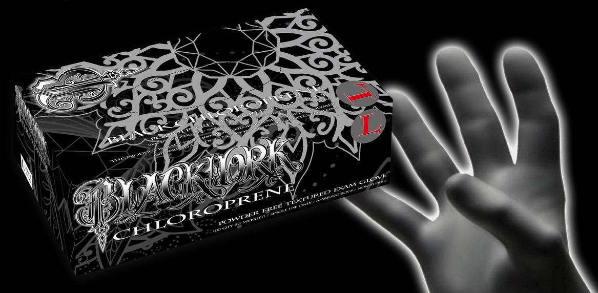 Blackwork Chloroprene Gloves