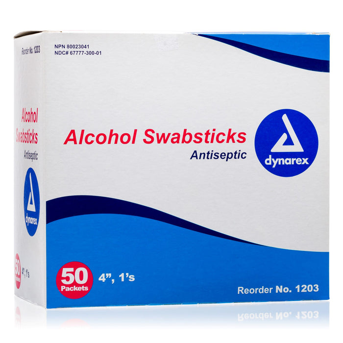 Alcohol Swabsticks - box of 50