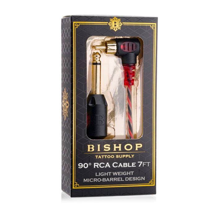 Bishop Lightweight Premium RCA 90 Degree Cord