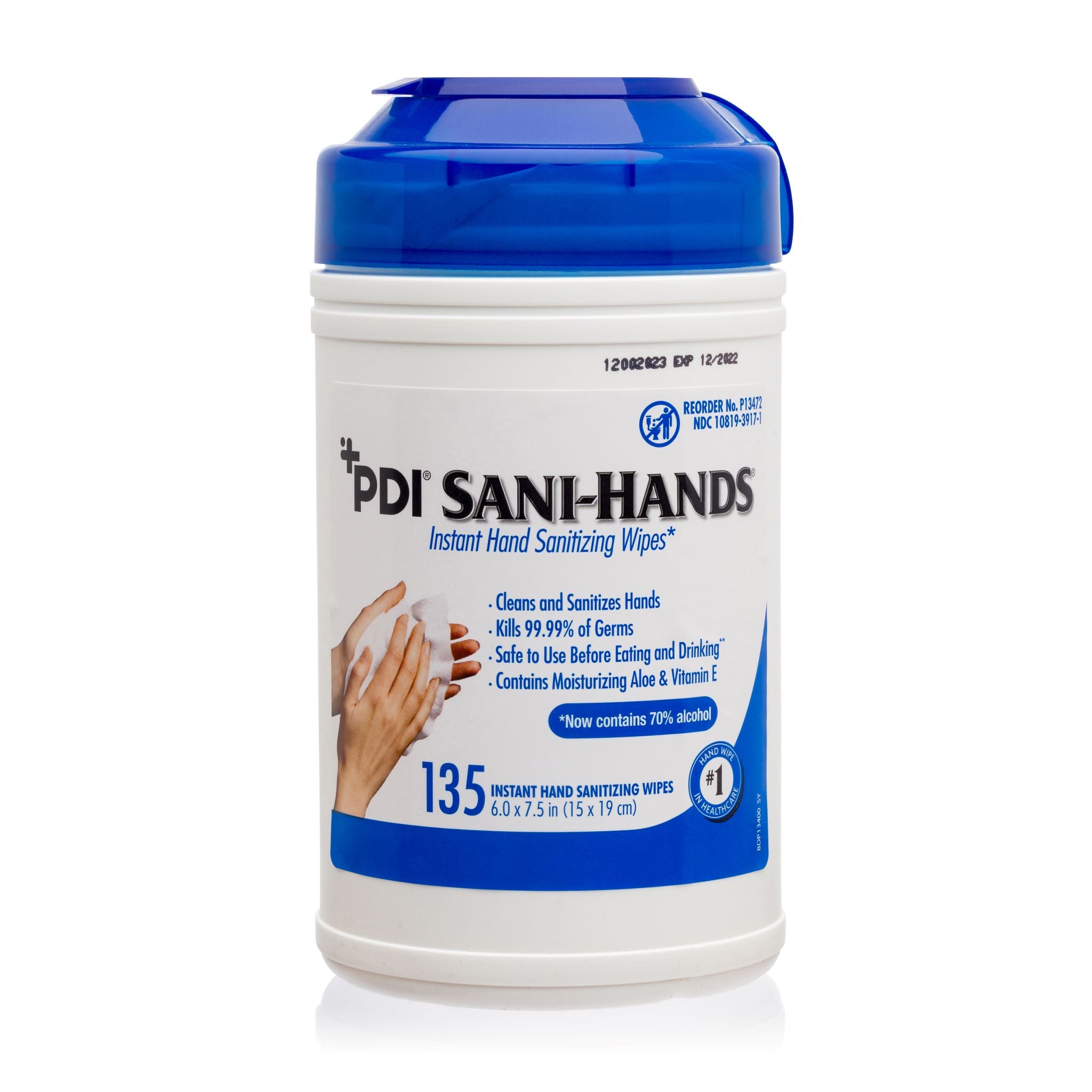 Sani-Hands Wipes (135ct.)