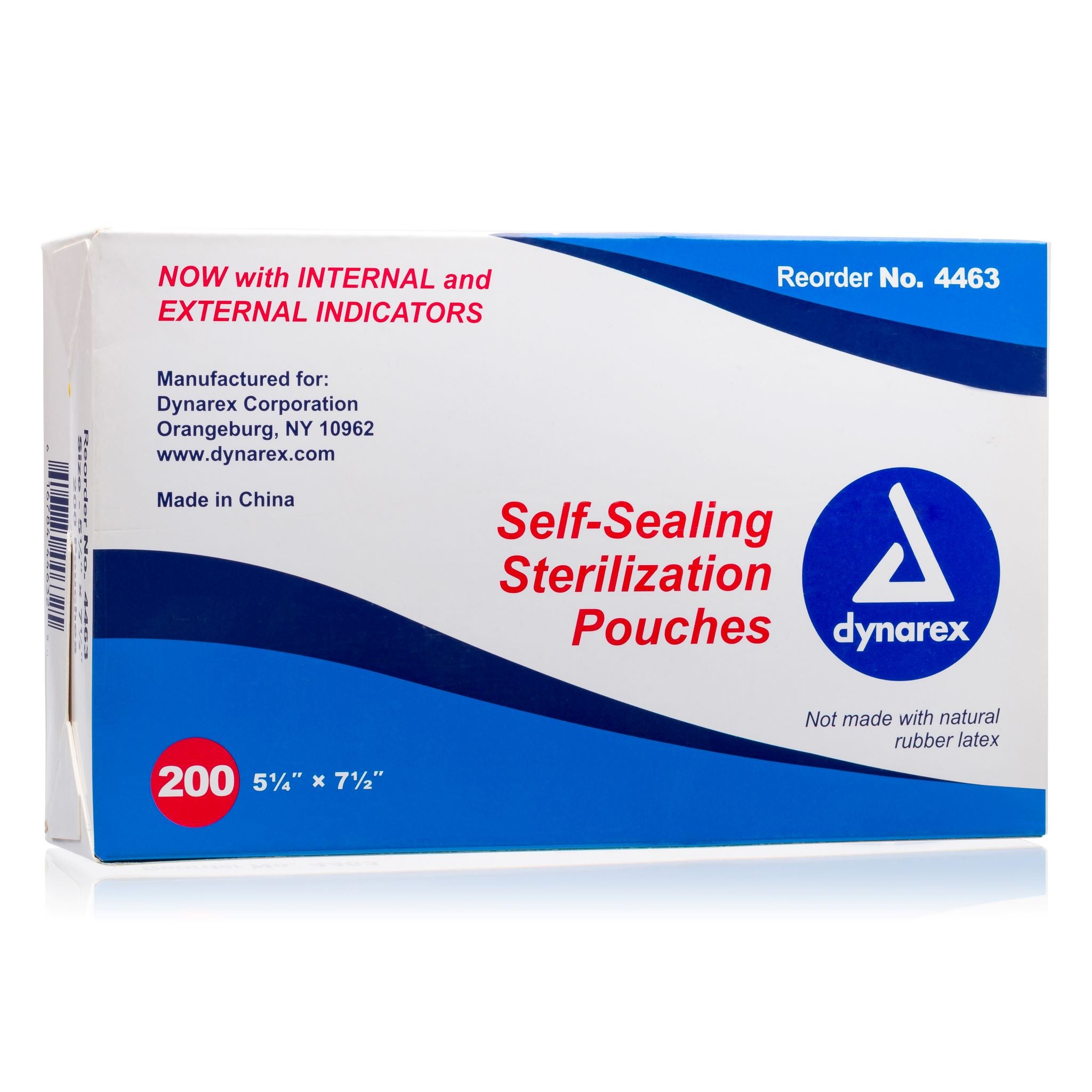 Sterilization Pouches 5.25 x 7.5 - Dynarex