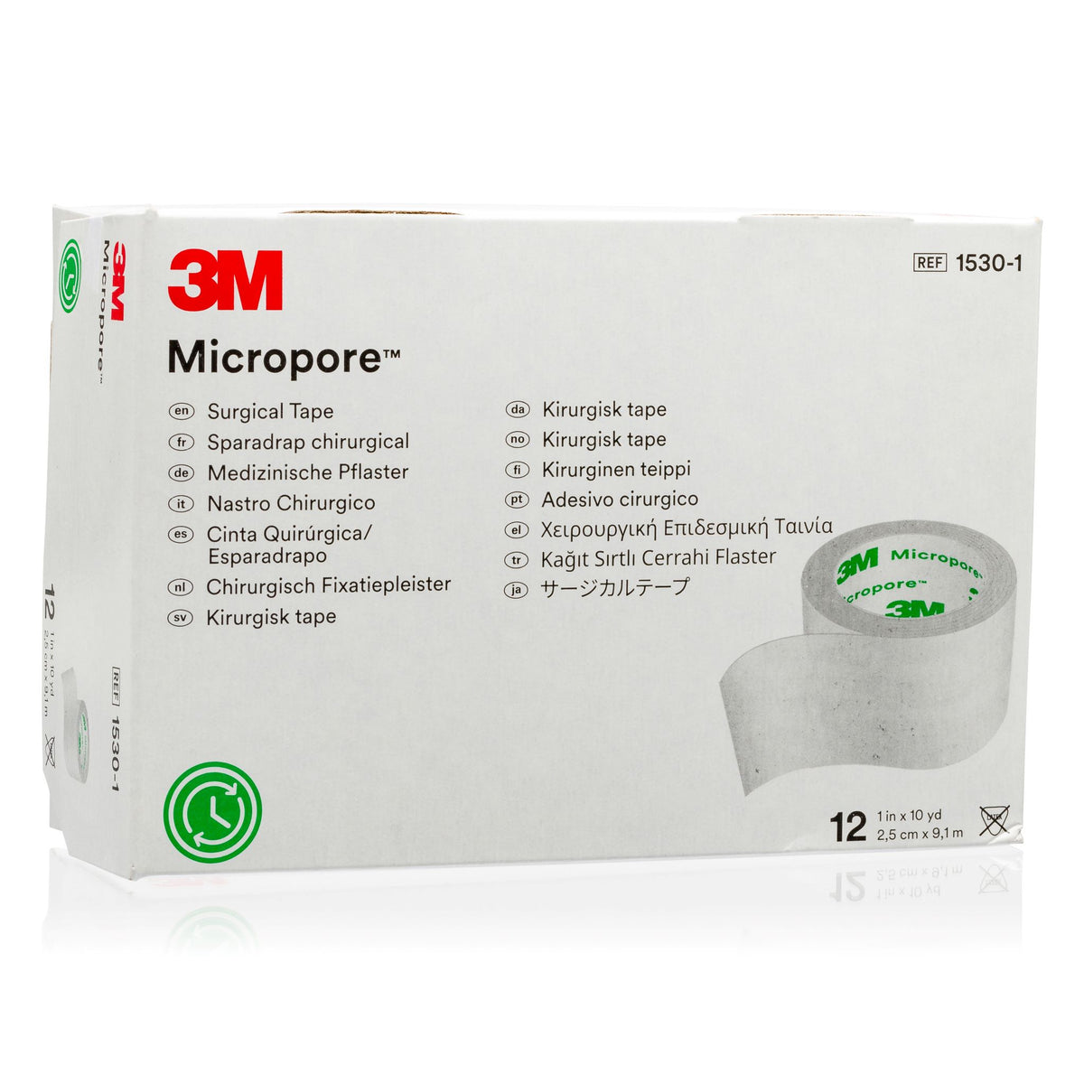 3M Micropore (Paper) Surgical Tape – 1 (1 ROLL) – Ultimate Tattoo Supply