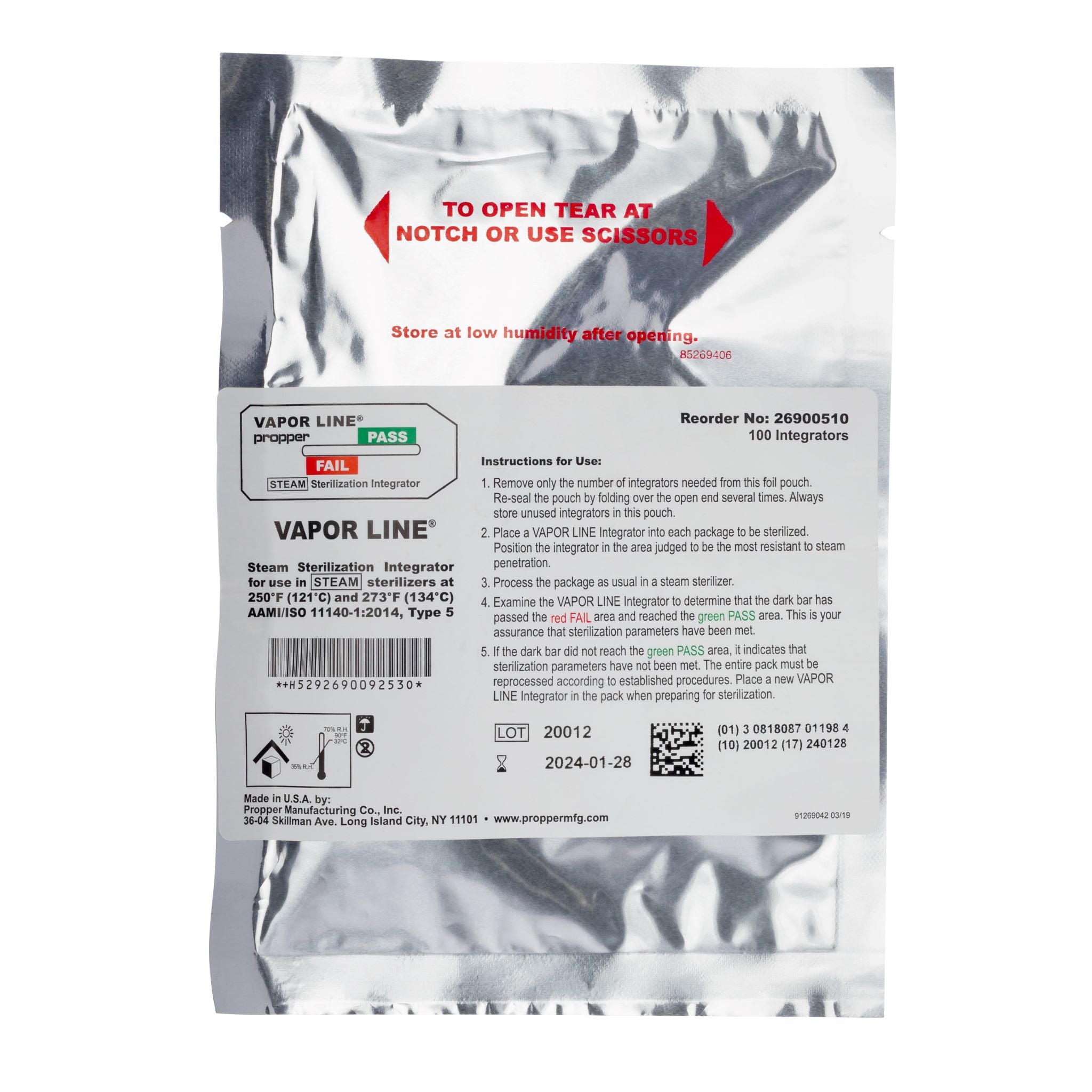 Vapor Line Integrator Strips